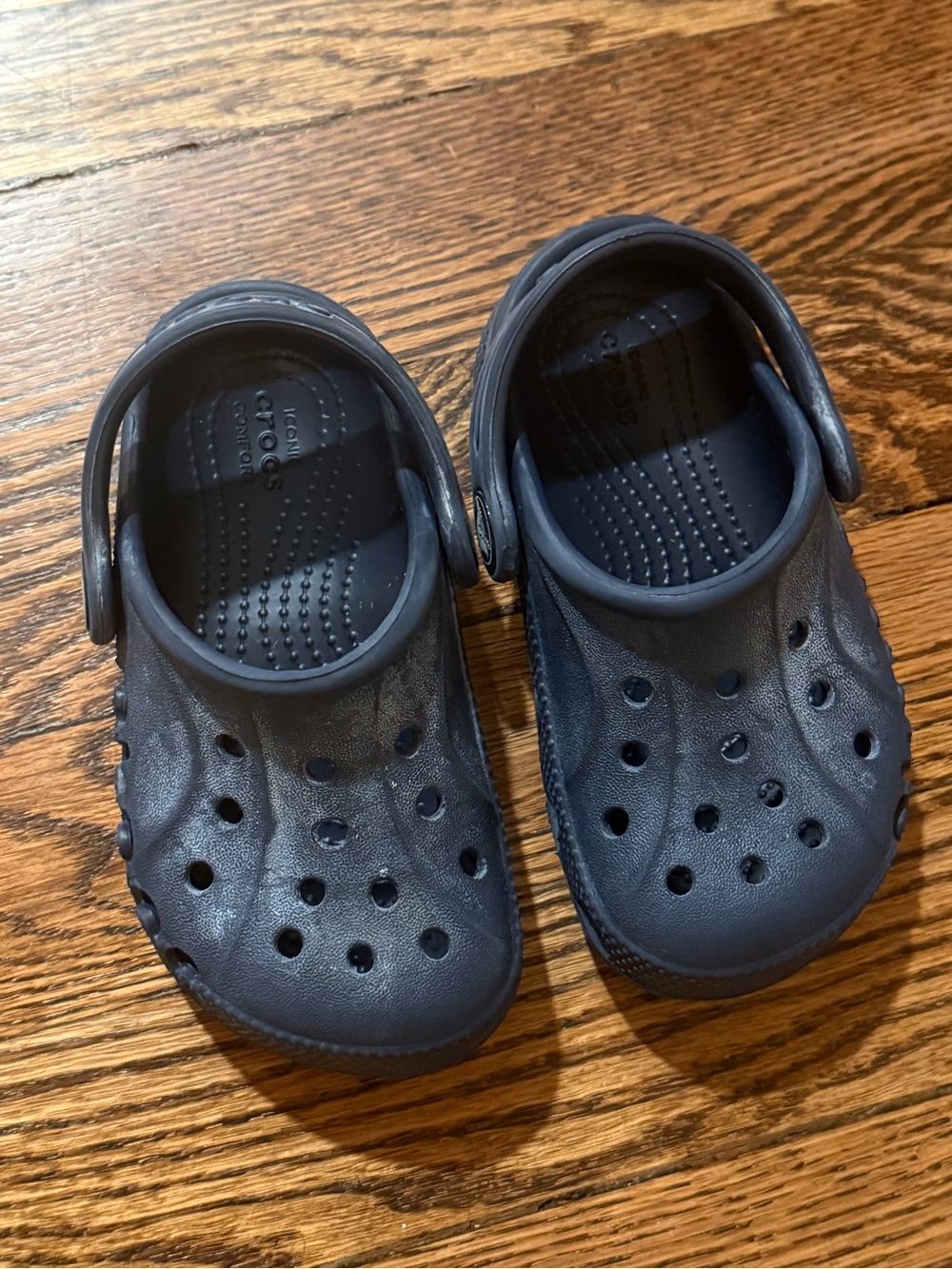 CROCS baby toddler Classic Clog - Dark Blue